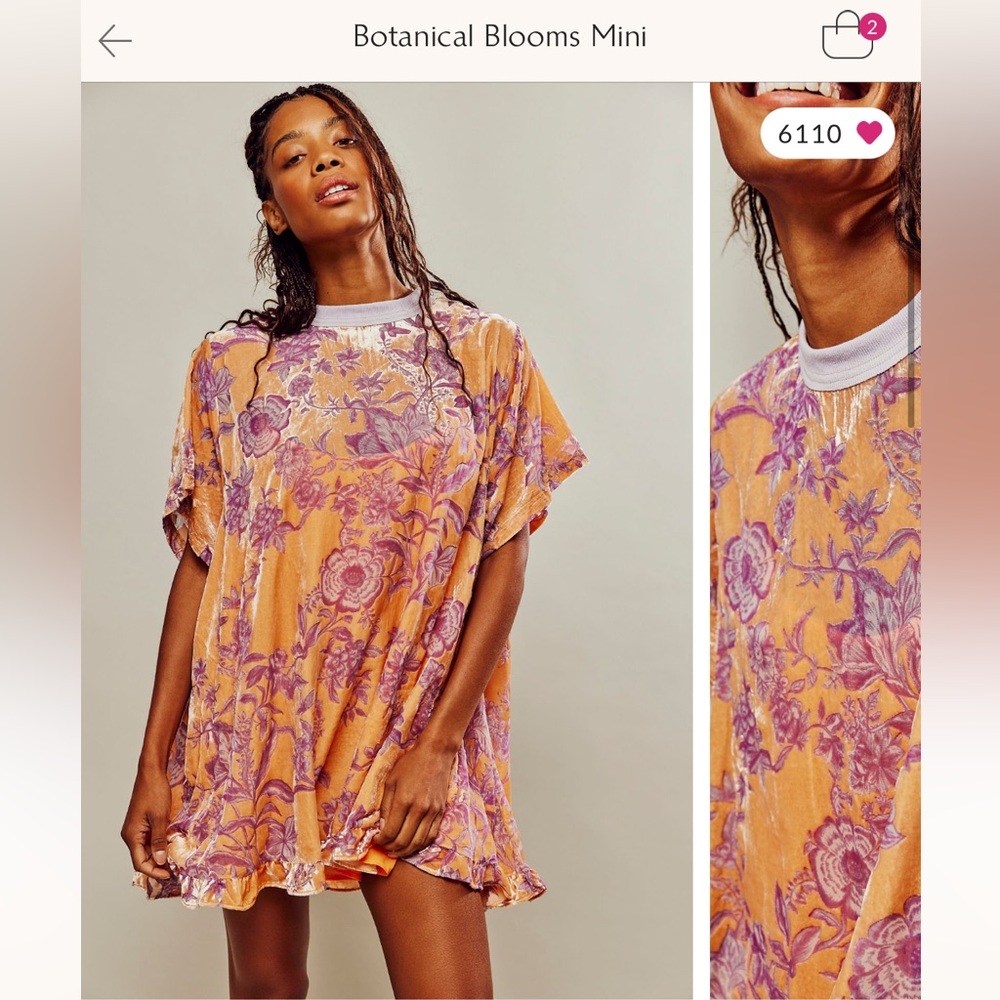 Free People Botanical Blooms Mini